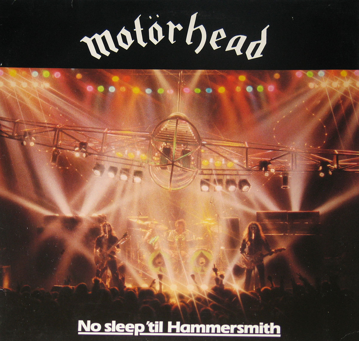 Album Front Cover Photo of MOTORHEAD - No Sleep Til' Hammersmith British Heavy Metal 